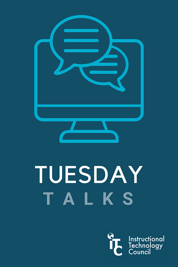 Tuesday Talks - Weekly Professional Development